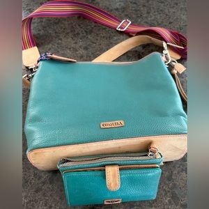 Awesome Consuela Guadalupe hobo bag with matching wallet. This set is amazing!!